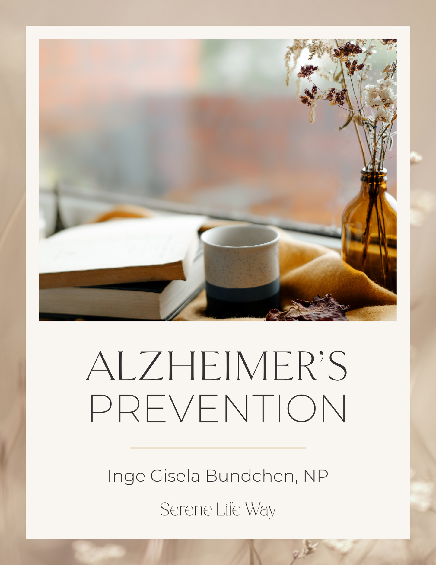 Alzheimer's Prevention E-Book