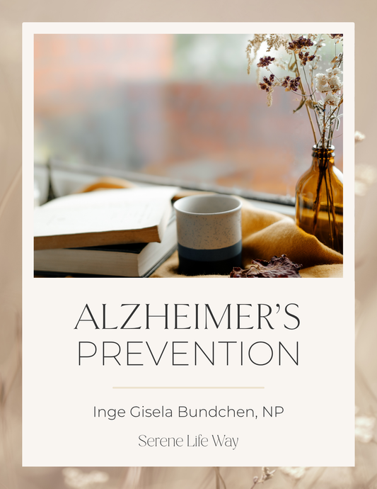 Alzheimer's Prevention E-Book